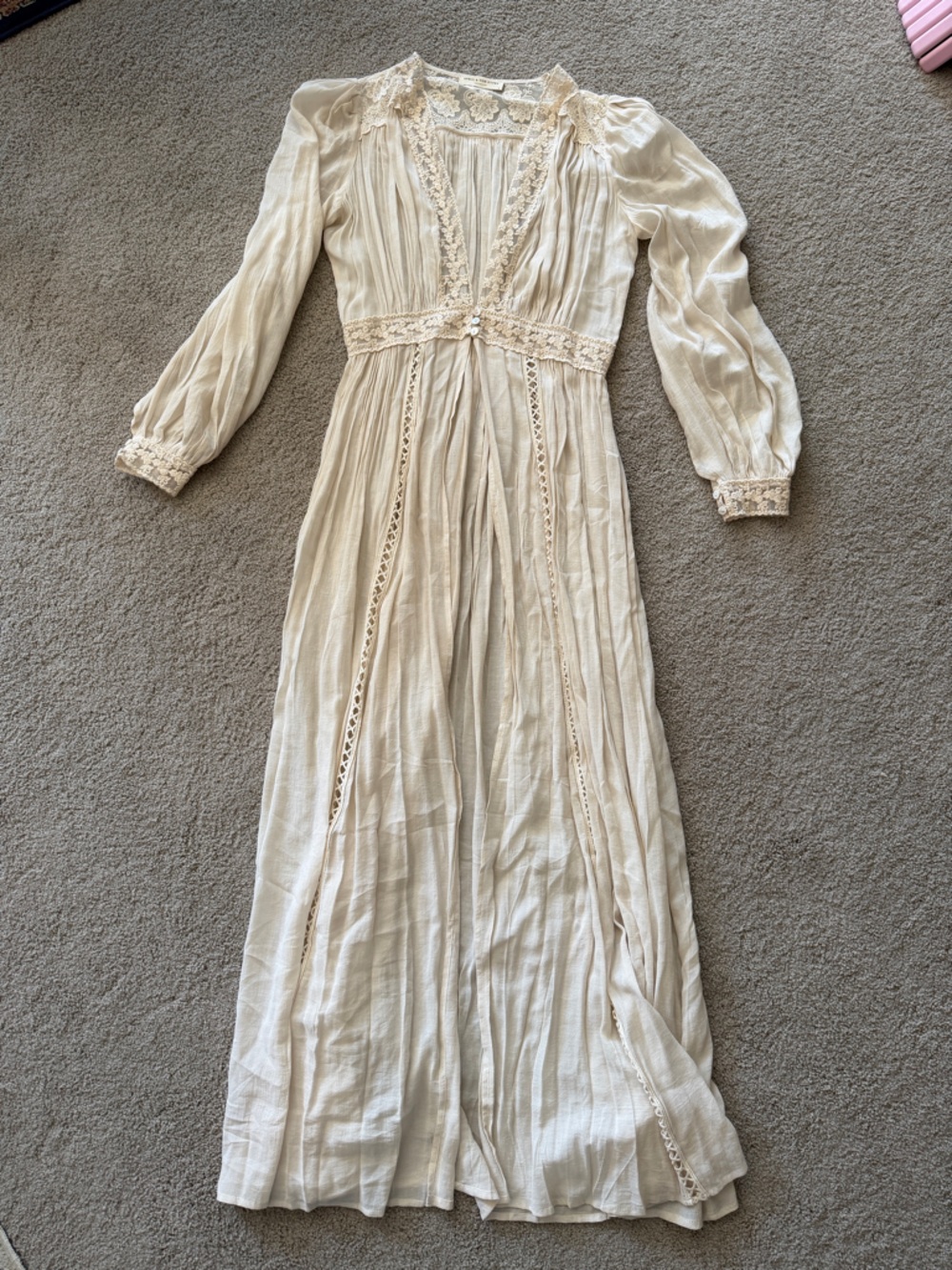 SPELL Le Gauze Lace Duster - S - Picture 8 of 13